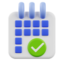 پیش‌نمایش فایل checklist-calendar-11884240 از پک تاریخ و تقویم