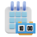 پیش‌نمایش فایل clock-calendar-11875189 از پک تاریخ و تقویم