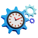 پیش‌نمایش فایل gear-clock-11875197 از پک تاریخ و تقویم