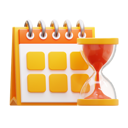 پیش‌نمایش فایل hourglass-and-calendar-11615823 از پک مدیریت زمان