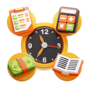 پیش‌نمایش فایل multitasking-11615825 از پک مدیریت زمان