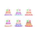 پیش‌نمایش فایل 4th-birthday-cake-10482863 از پک تولدت مبارک