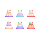 پیش‌نمایش فایل 7th-birthday-cake-10482867 از پک تولدت مبارک