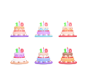 پیش‌نمایش فایل birthday-cake-10482849 از پک تولدت مبارک