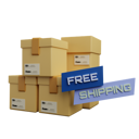 پیش‌نمایش فایل free-shipping-7467450 از پک حمل و نقل - بار - تحویل - مرسوله