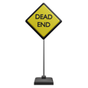 پیش‌نمایش فایل dead-end-sign-7831149 از پک علامت راهنمایی و رانندگی
