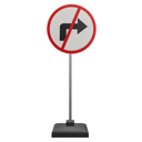 پیش‌نمایش فایل no-right-turn-sign-7831138 از پک علامت راهنمایی و رانندگی
