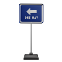 پیش‌نمایش فایل one-way-left-7831152 از پک علامت راهنمایی و رانندگی