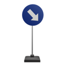 پیش‌نمایش فایل passing-right-mandatory-7831131 از پک علامت راهنمایی و رانندگی