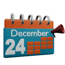 پیش‌نمایش فایل 24-december-9059389 از پک تاریخ در تقویم دسامبر