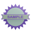پیش‌نمایش فایل sample-badge-9170684 از پک متون متفرقه