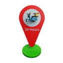 پیش‌نمایش فایل 24-hours-delivery-service-9466334 از پک تحویل غذا