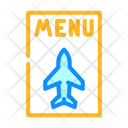 پیش‌نمایش فایل menu-3819545 از پک غذای هواپیما و تغذیه