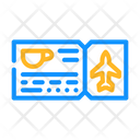پیش‌نمایش فایل ticket-3819550 از پک غذای هواپیما و تغذیه