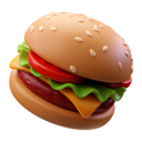 پیش‌نمایش فایل hamburger-8681314 از پک غذا و نوشیدنی