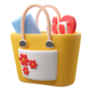 پیش‌نمایش فایل beach-bag-8874467 از پک سفر و تعطیلات