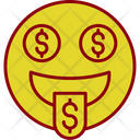 پیش‌نمایش فایل dollar-face-emoji-6233282 از پک شکلک‌ها