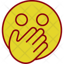پیش‌نمایش فایل hand-over-outh-emoji-6233237 از پک شکلک‌ها