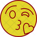 پیش‌نمایش فایل kiss-emoji-6233271 از پک شکلک‌ها