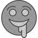 پیش‌نمایش فایل drooling-emoji-6233229 از پک شکلک‌ها