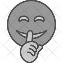 پیش‌نمایش فایل shushing-face-6233205 از پک شکلک‌ها