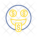 پیش‌نمایش فایل dollar-face-emoji-6233130 از پک شکلک‌ها