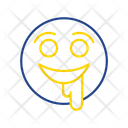 پیش‌نمایش فایل drooling-emoji-6233128 از پک شکلک‌ها