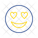 پیش‌نمایش فایل smiling-face-with-heart-eyes-6233107 از پک شکلک‌ها