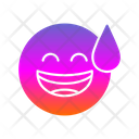 پیش‌نمایش فایل grinning-face-with-sweat-6233046 از پک شکلک‌ها