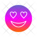 پیش‌نمایش فایل smiling-face-with-heart-eyes-6233055 از پک شکلک‌ها