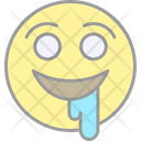 پیش‌نمایش فایل drooling-emoji-6232922 از پک شکلک‌ها