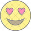 پیش‌نمایش فایل smiling-face-with-heart-eyes-6232901 از پک شکلک‌ها