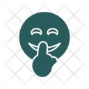پیش‌نمایش فایل shushing-face-6232855 از پک شکلک‌ها