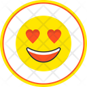 پیش‌نمایش فایل smiling-face-with-heart-eyes-6232709 از پک شکلک‌ها