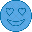 پیش‌نمایش فایل smiling-face-with-heart-eyes-6232757 از پک شکلک‌ها