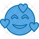 پیش‌نمایش فایل smiling-face-with-hearts-6232758 از پک شکلک‌ها
