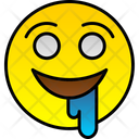پیش‌نمایش فایل drooling-emoji-6232582 از پک شکلک‌ها