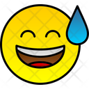 پیش‌نمایش فایل grinning-face-with-sweat-6232552 از پک شکلک‌ها