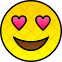 پیش‌نمایش فایل smiling-face-with-heart-eyes-6232561 از پک شکلک‌ها