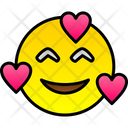 پیش‌نمایش فایل smiling-face-with-hearts-6232562 از پک شکلک‌ها
