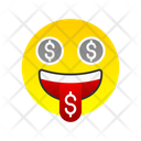 پیش‌نمایش فایل dollar-face-emoji-6232532 از پک شکلک‌ها