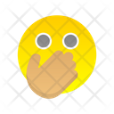 پیش‌نمایش فایل hand-over-outh-emoji-6232487 از پک شکلک‌ها