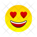 پیش‌نمایش فایل smiling-face-with-heart-eyes-6232509 از پک شکلک‌ها