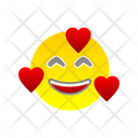 پیش‌نمایش فایل smiling-face-with-hearts-6232510 از پک شکلک‌ها