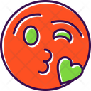 پیش‌نمایش فایل kiss-emoji-6232433 از پک شکلک‌ها
