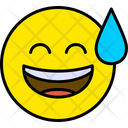 پیش‌نمایش فایل grinning-face-with-sweat-6232257 از پک شکلک‌ها