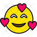 پیش‌نمایش فایل smiling-face-with-hearts-6232267 از پک شکلک‌ها