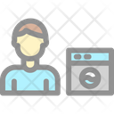 پیش‌نمایش فایل man-doing-laundry-6229041 از پک خانه‌داری