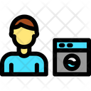 پیش‌نمایش فایل man-doing-laundry-6228593 از پک خانه‌داری