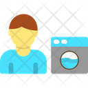 پیش‌نمایش فایل man-doing-laundry-6228681 از پک خانه‌داری